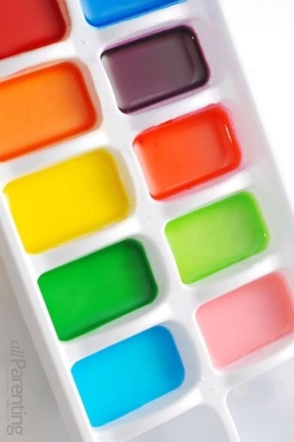 Once your water colors are mixed, set them in a safe spot to dry. Plan on allowing them to dry overnight, but it can take as long as 2 days before they are completely dry and ready to use.