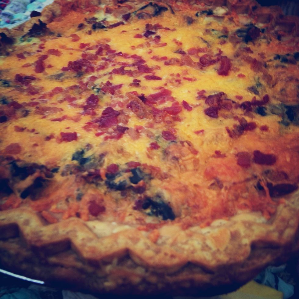 One big quiche