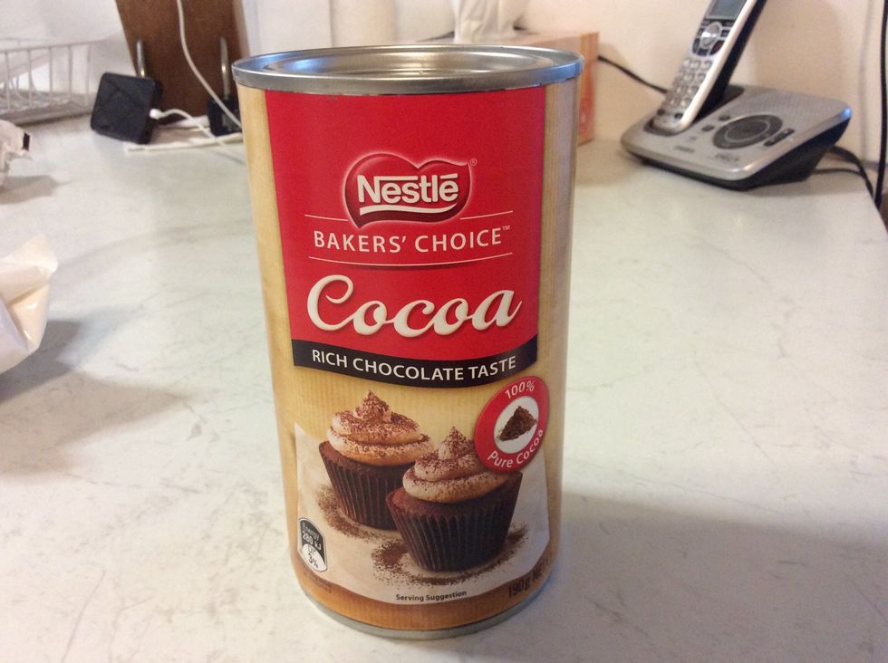 One can of cocoa,