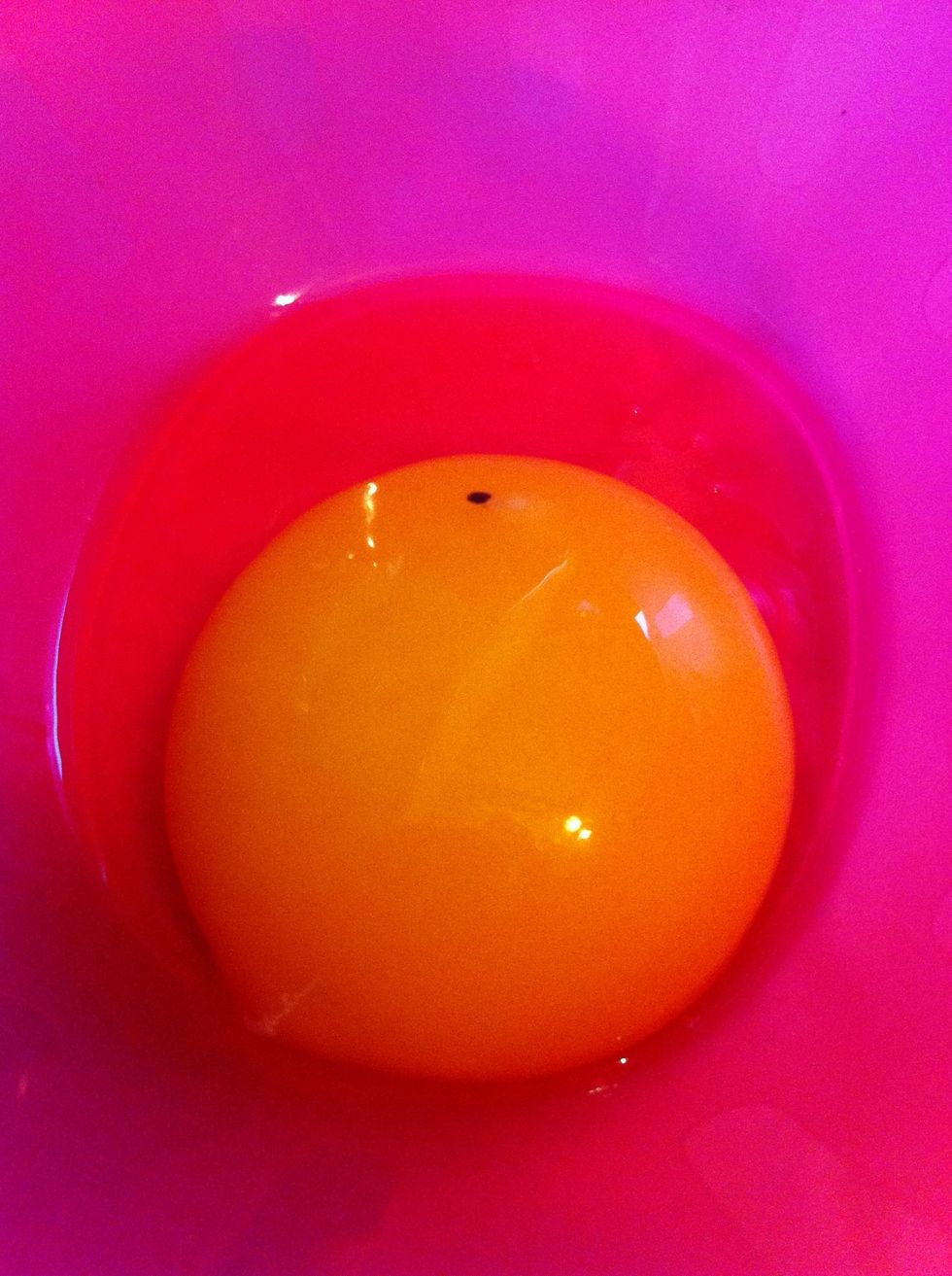 One egg yolk