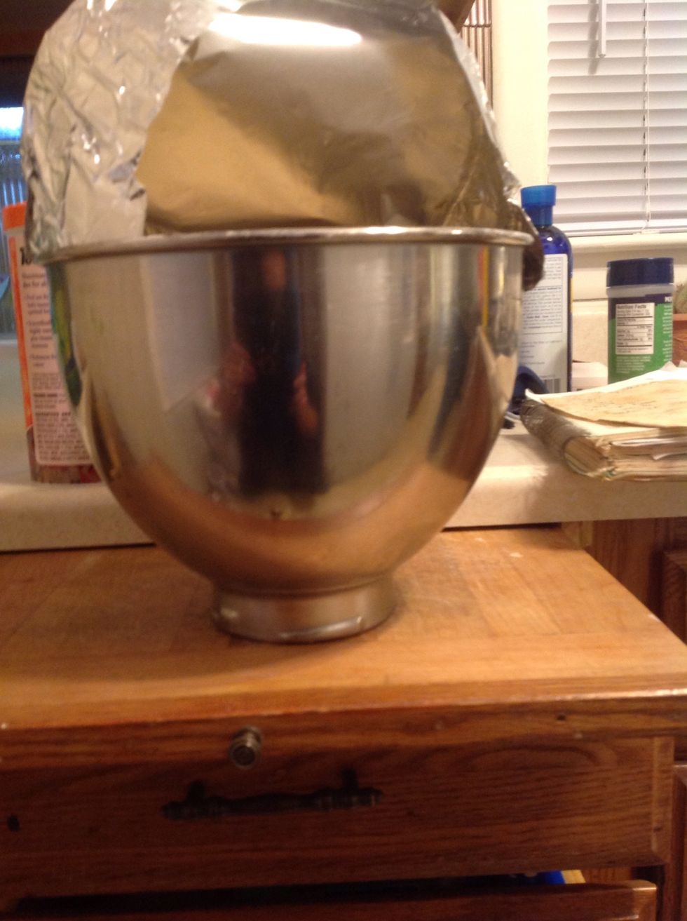 One: Get a bowl out to put supplies into.