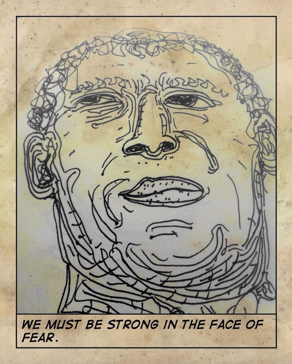 One leader shows the way.