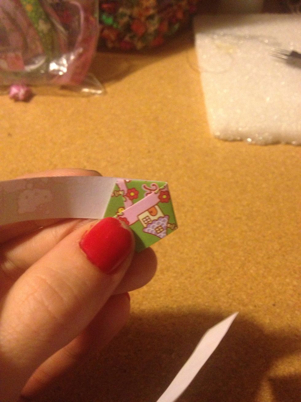 One more photo just to show you the direction the paper goes.