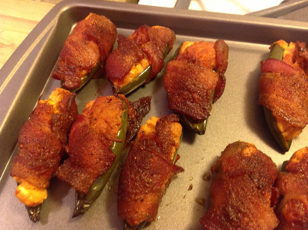 One more picture wouldn't hurt. I will freeze these and then vacuum seal them. They last in the freezer for months. Then just thaw and heat up on a baking pan.