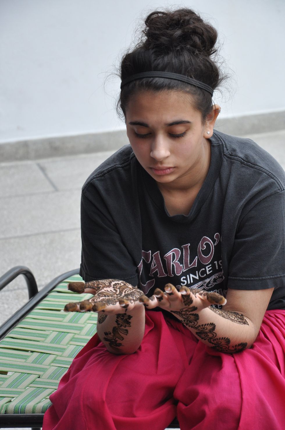 One of my others goals is to be more committed, when I start one thing I want to be able to do it till the end for example when getting henna you can't move for at least 2 hours