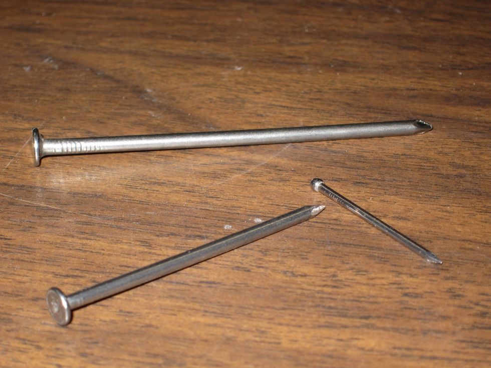 One or more large nails