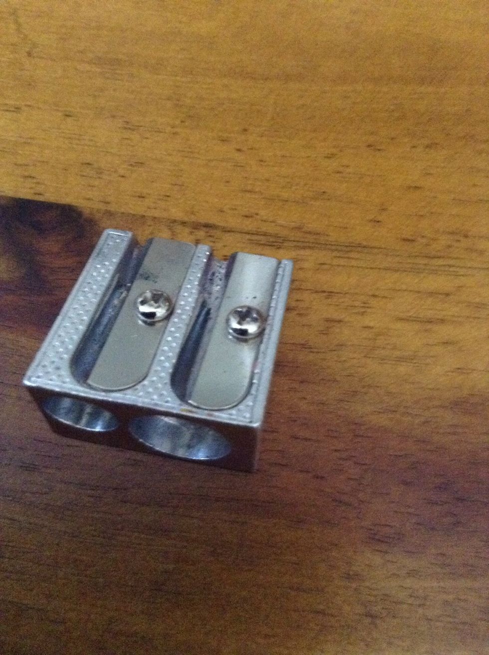 One pencil sharpener (just in case)