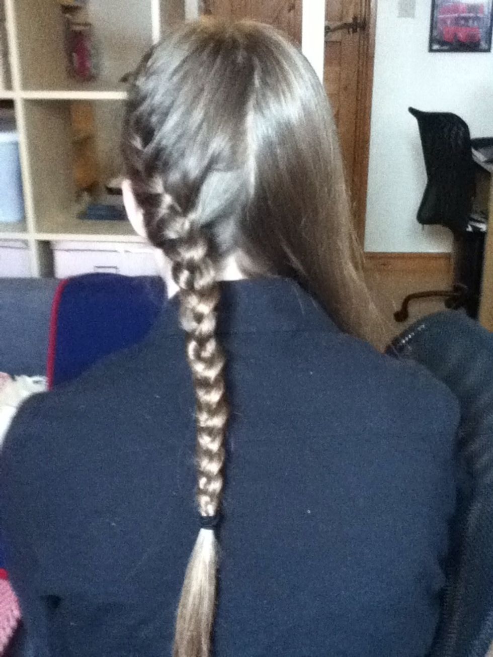 One side done!