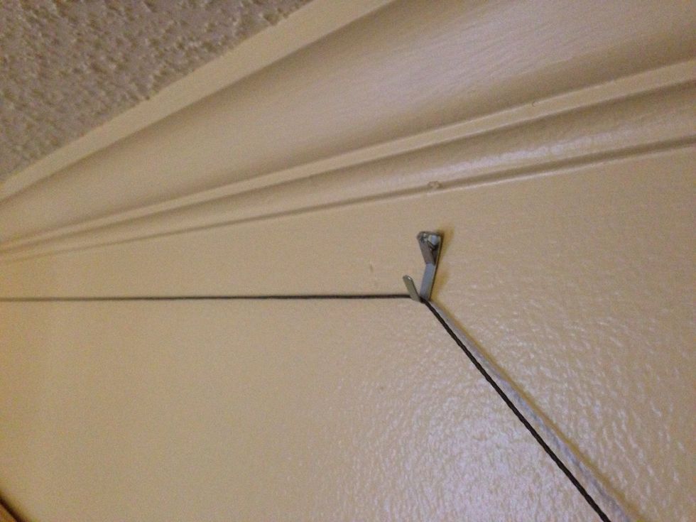 One wall mount.
