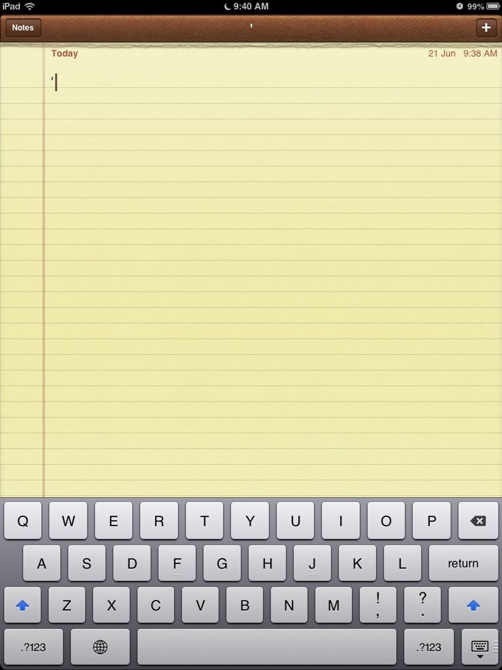 One way to access the top bit on the buttons that have two marks on them is to tap one of capital arrows, then when they turn blue and you tap on the button it will show the top one and not the bottom