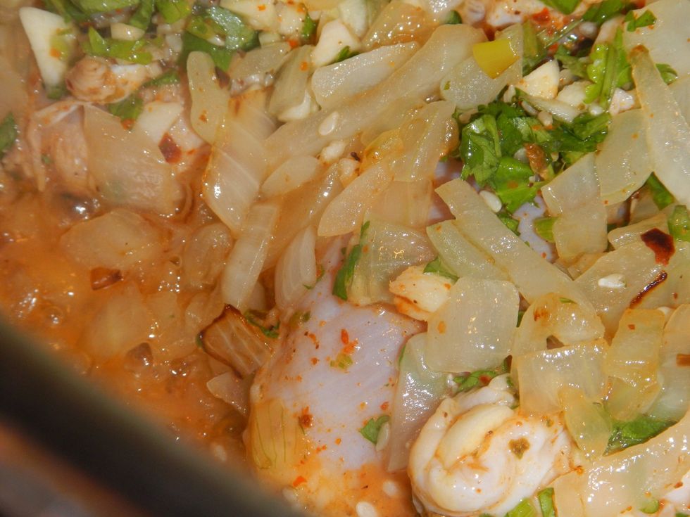 Onions are sweat perfectly