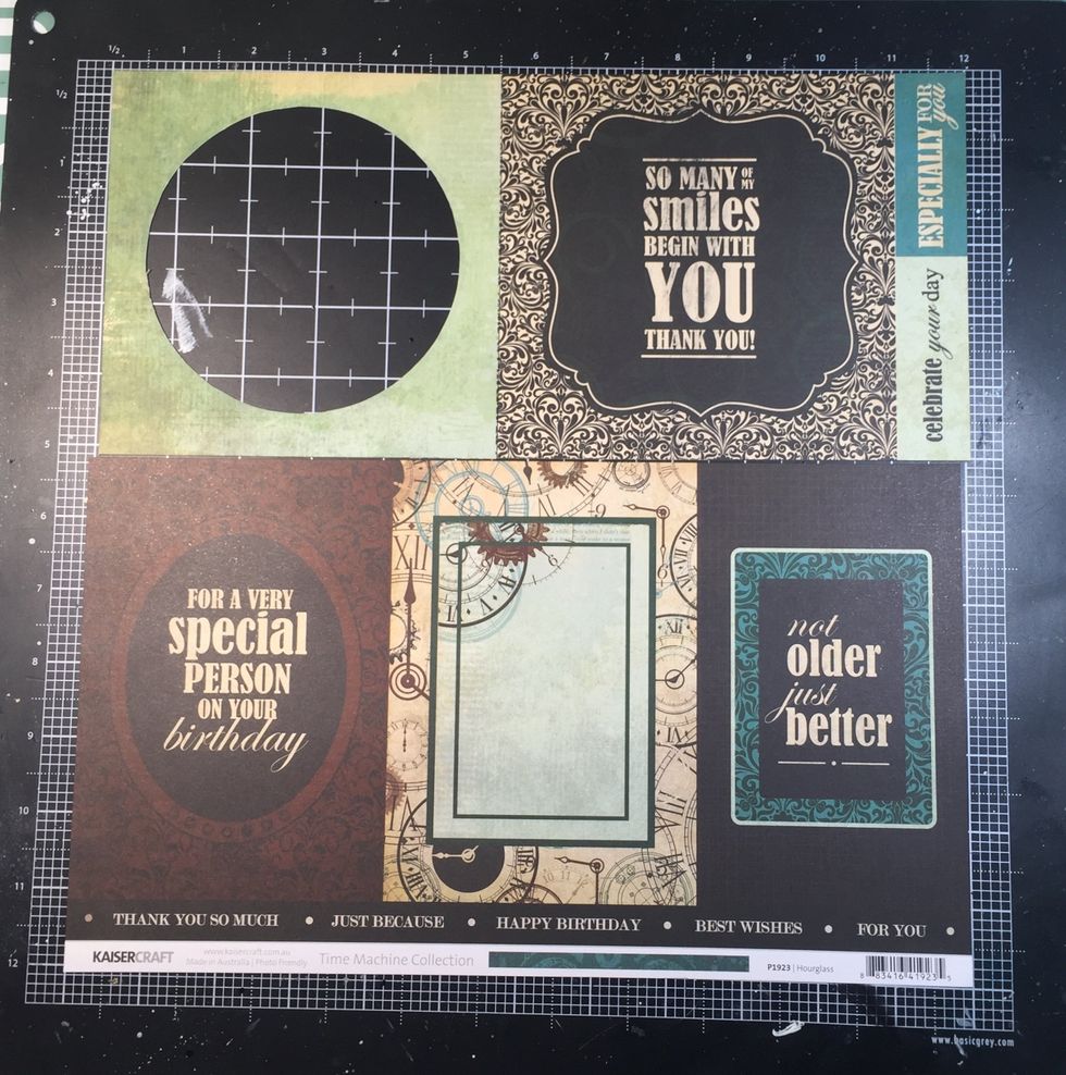 Only the large circle from this page.