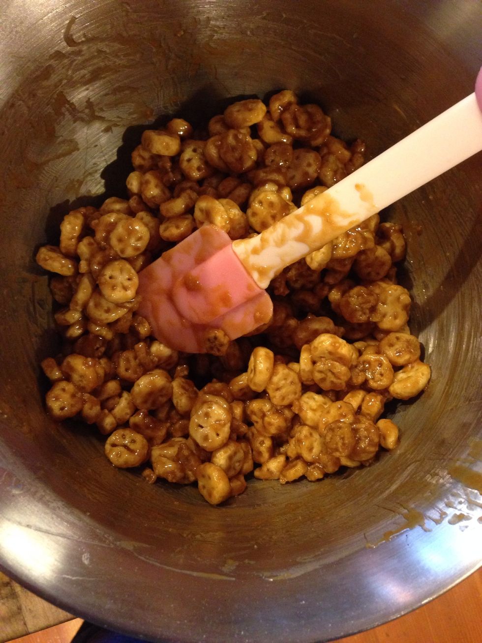 Ooo so yummy. Feel free to taste test at this point. :)