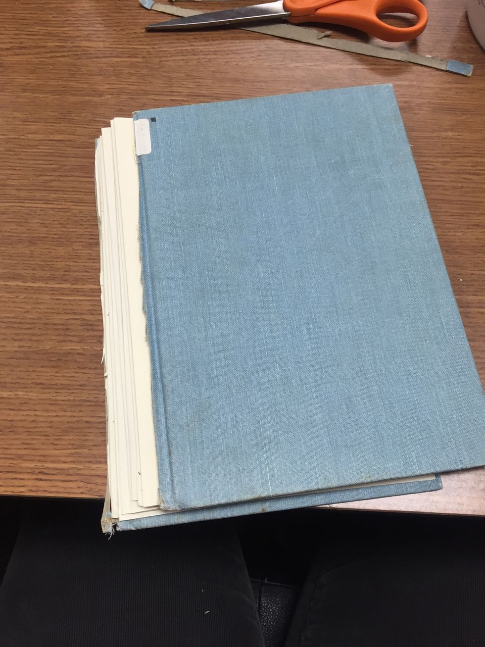 Oooops! My book is a bit lopsided.
