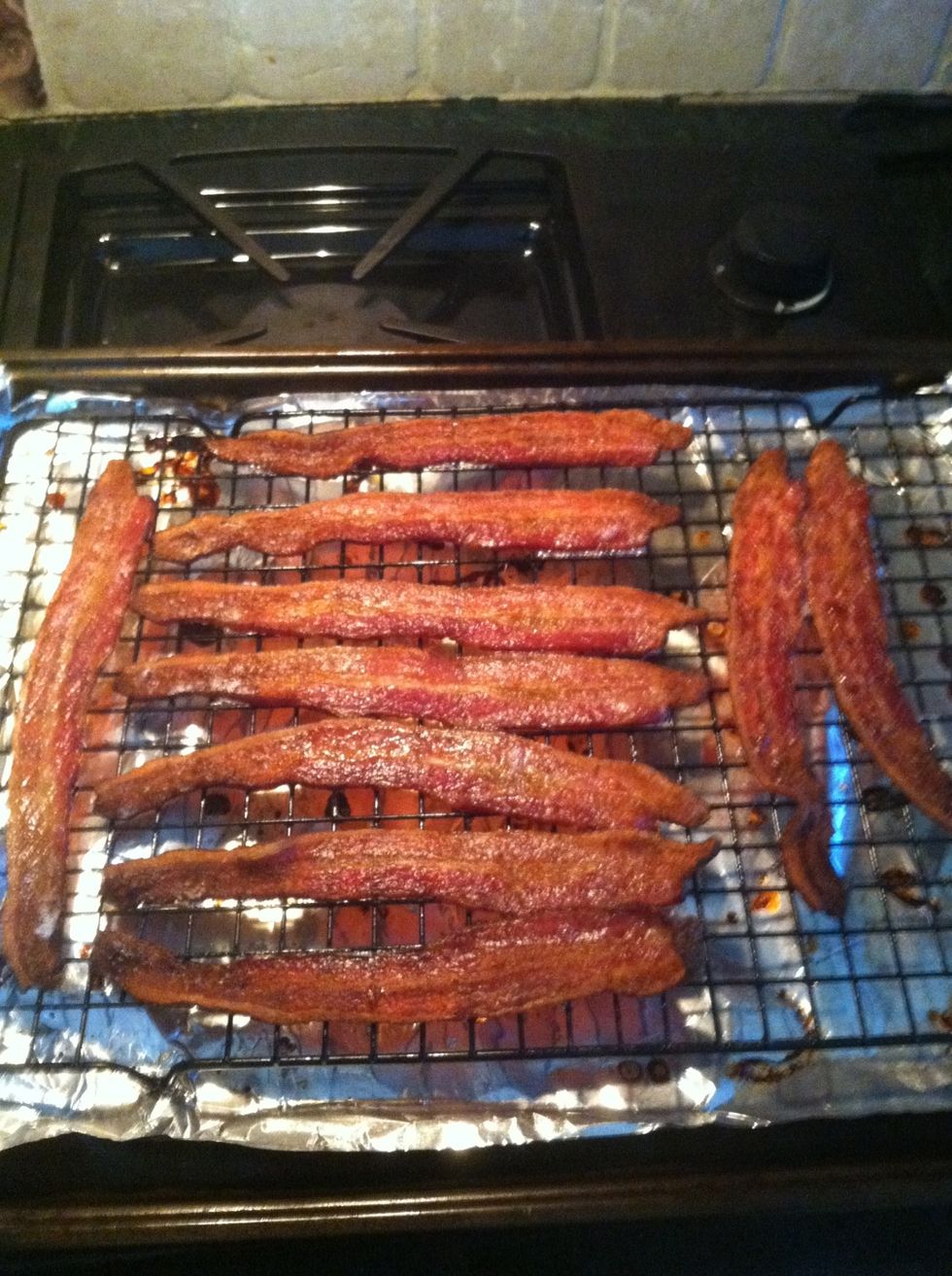 Oops.. Me and the bf had to each have a piece