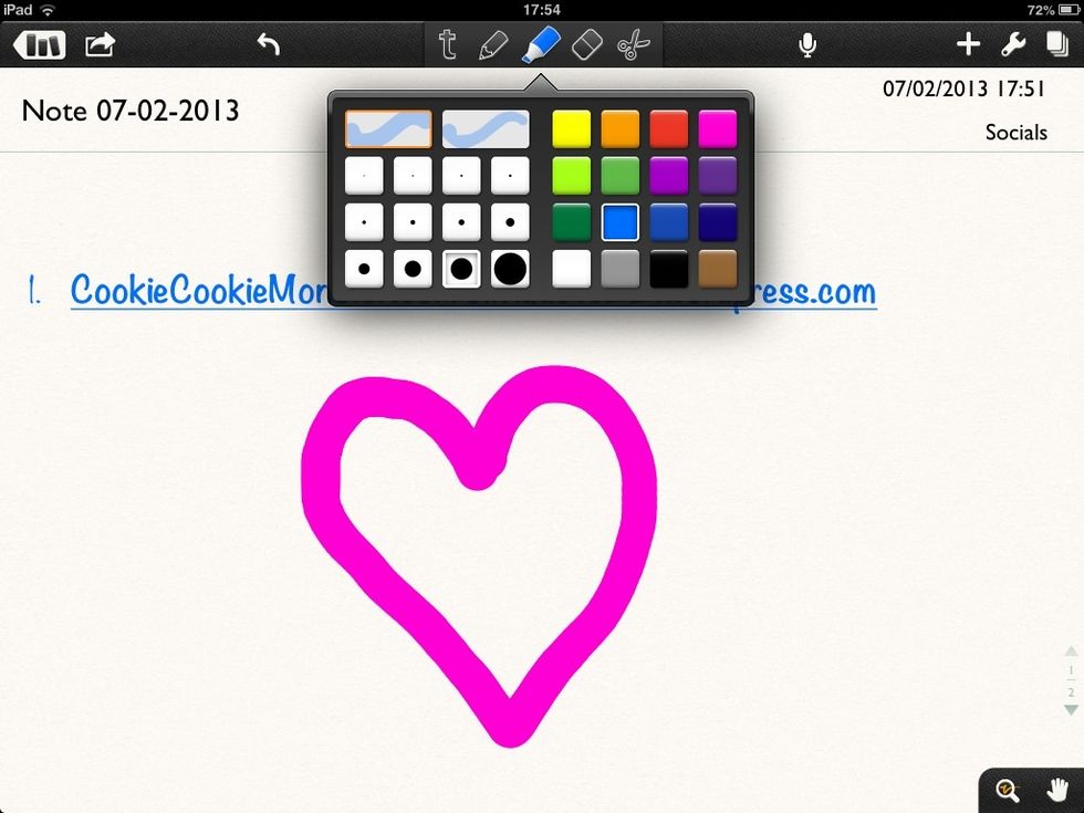 Opcions del retolador