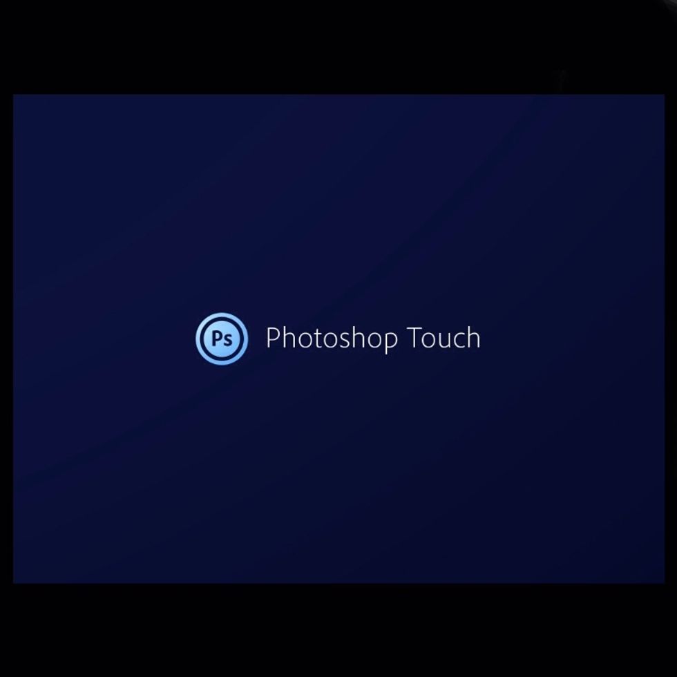Open Adobe PS Touch.