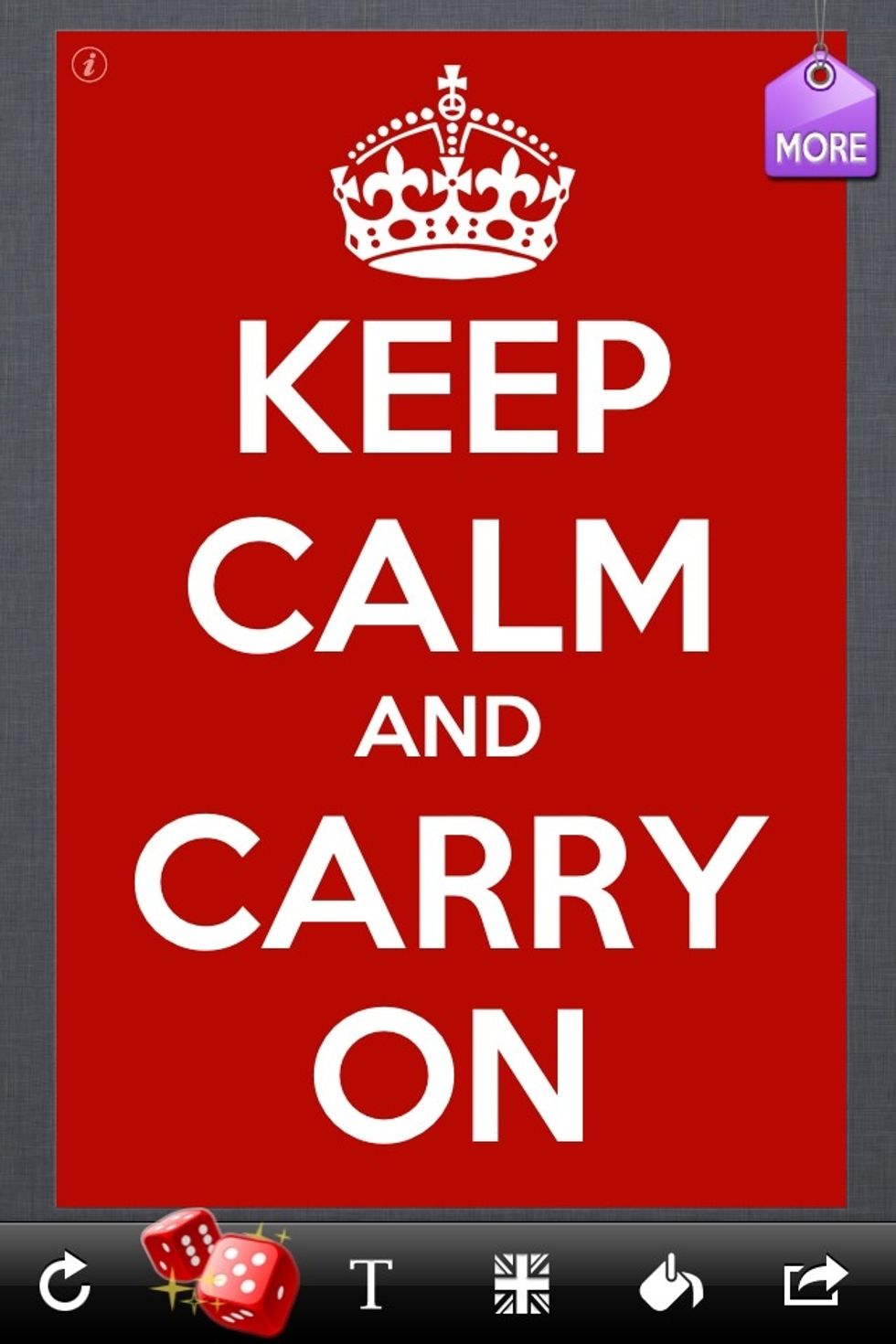 Open app, this screen will appear