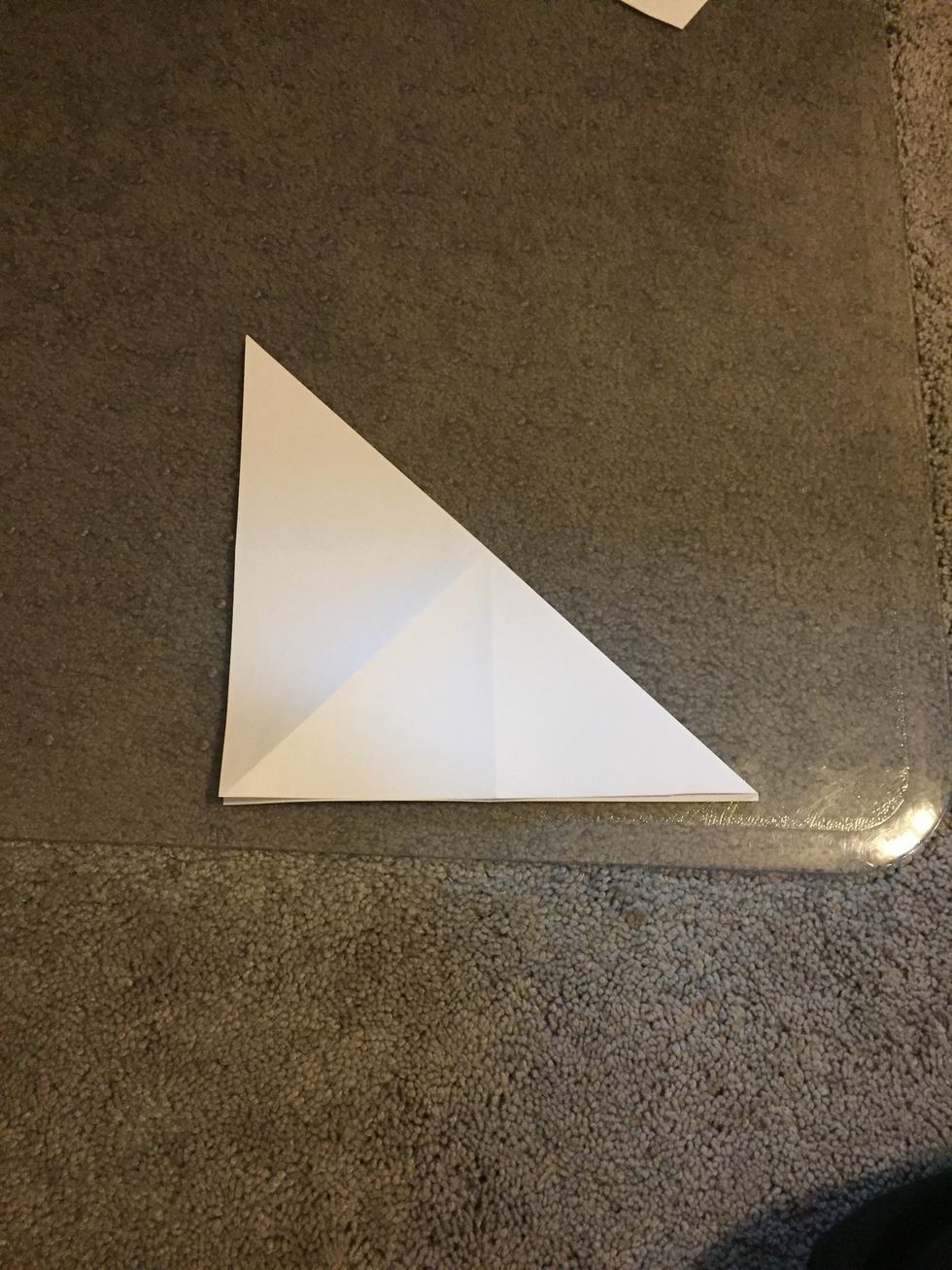 Open back up and do the same with the other corner