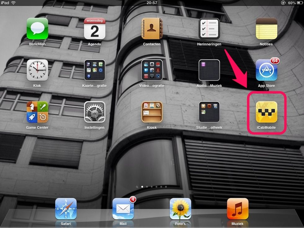 open de app iCab Mobile