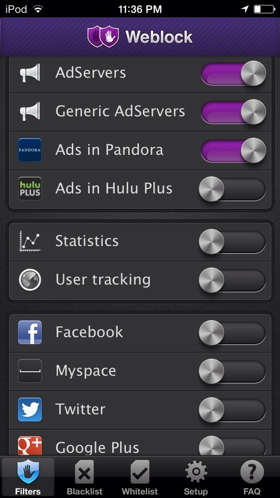 open it, and configure the settings as such, idk how hulu responds so youll have to try that on your own
