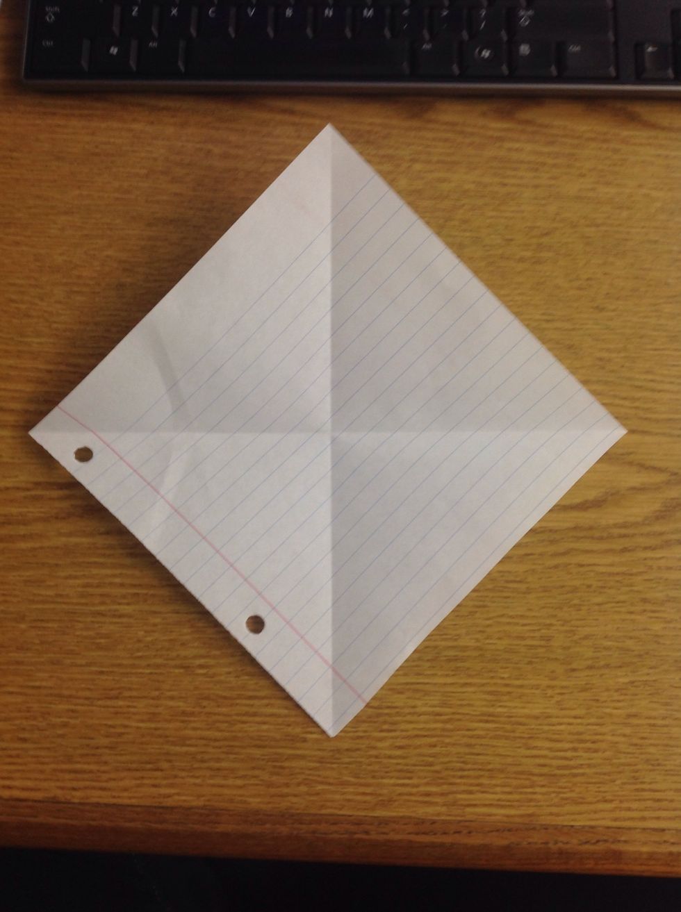 Open it back up again.