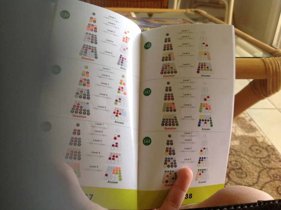 How to create a kanoodle pyramid B+C Guides