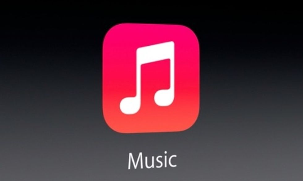 Open Music app and tap "iTunes Radio" tab.