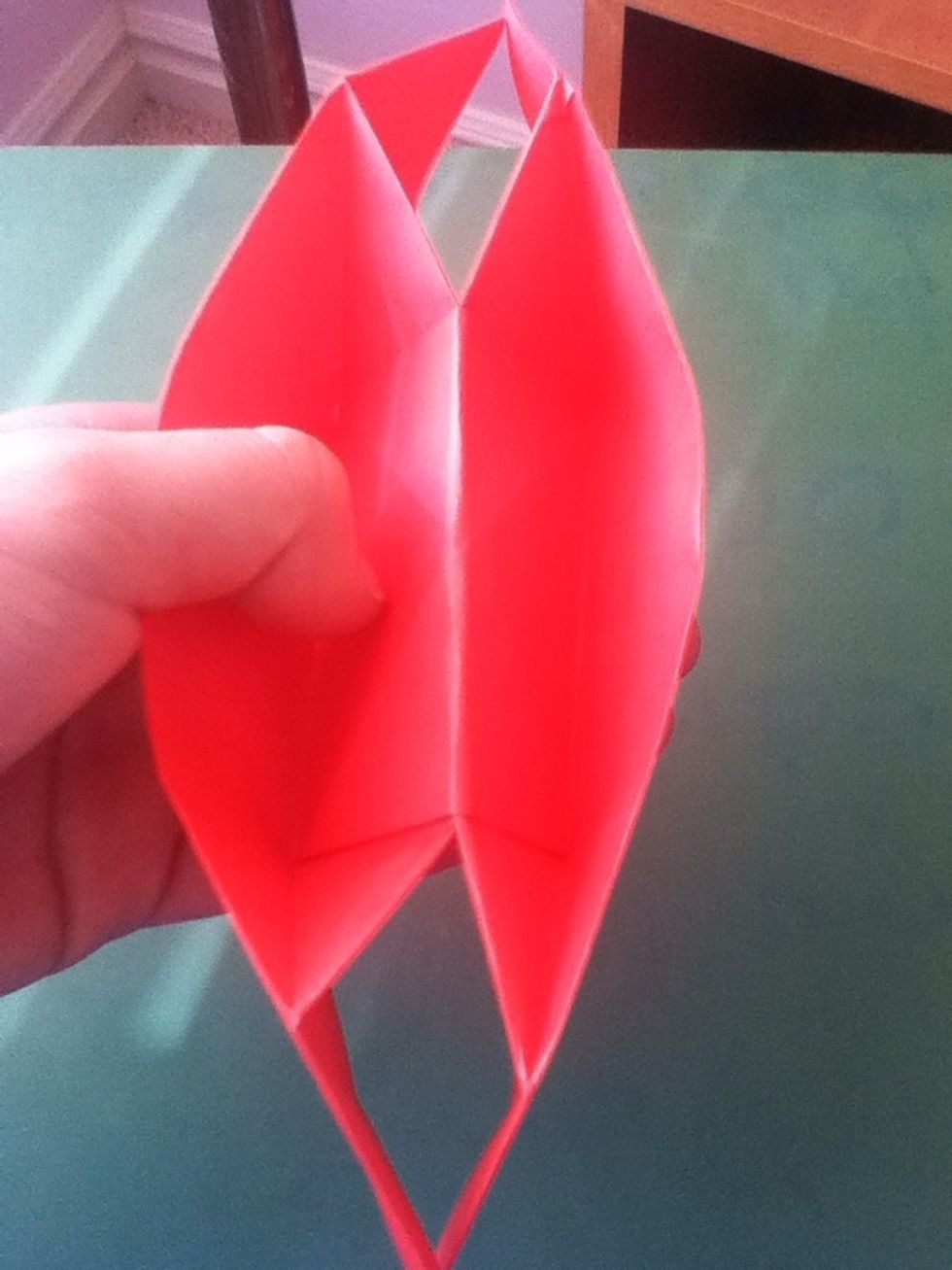 Open out the pockets