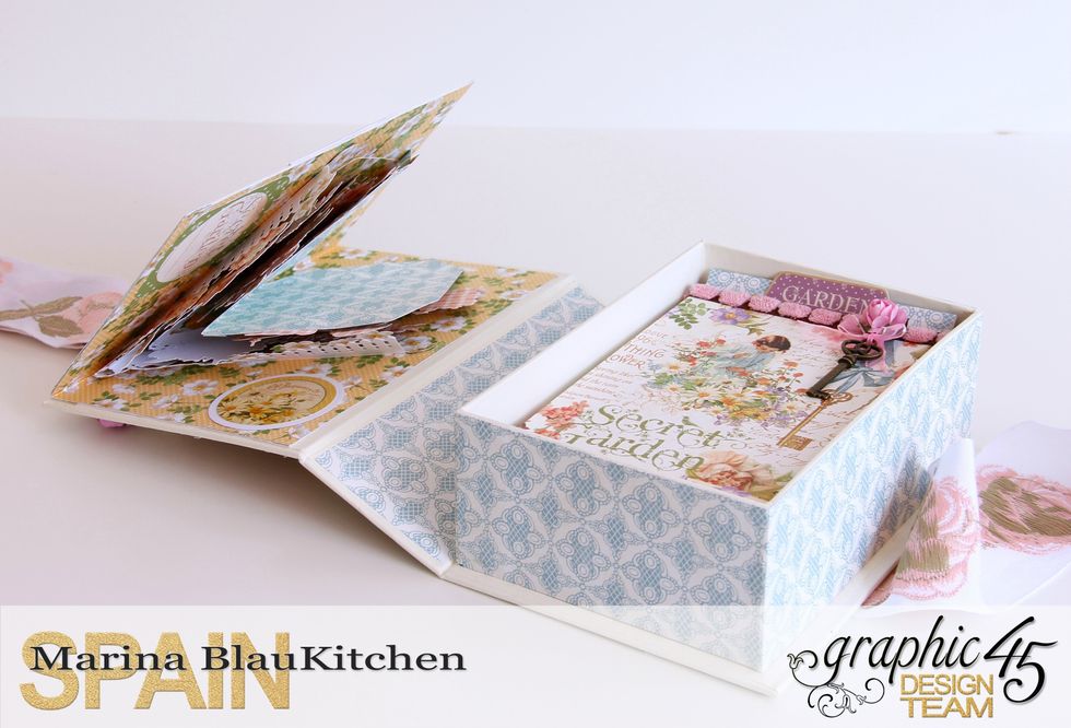 Open pop-up card on the left ...