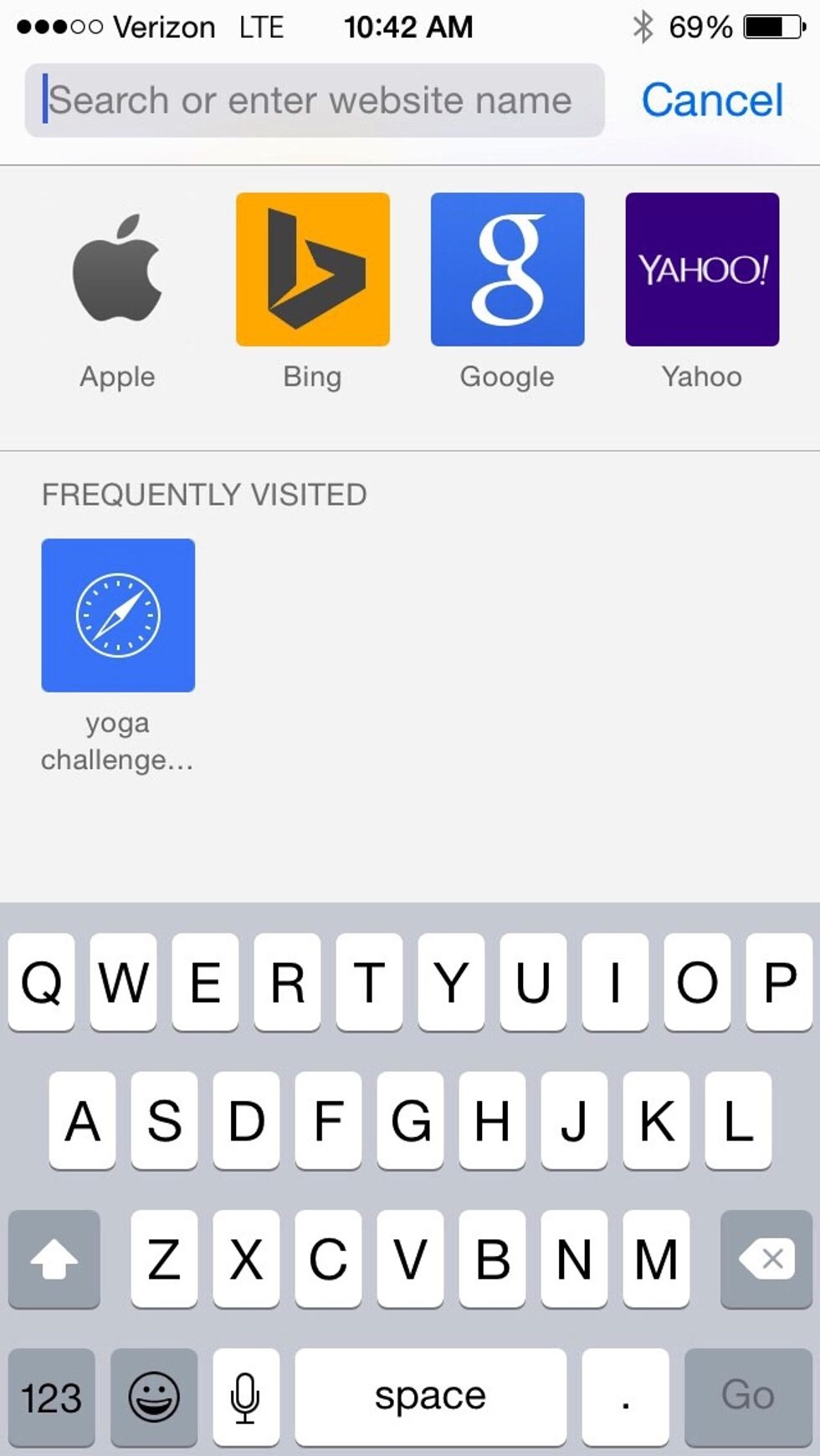 Open safari
