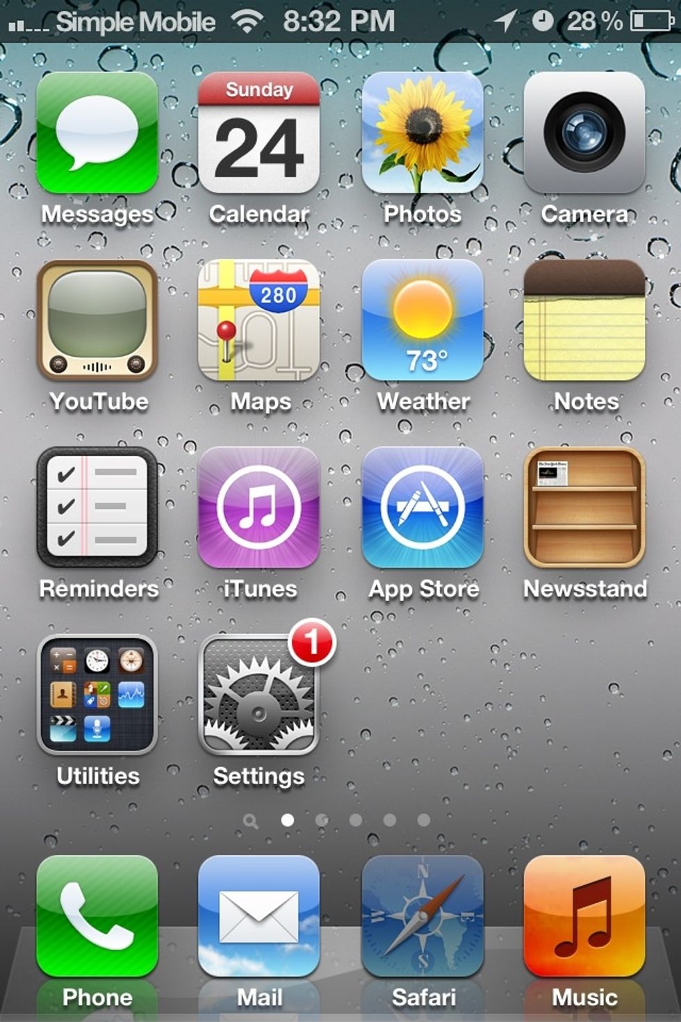 Open safari