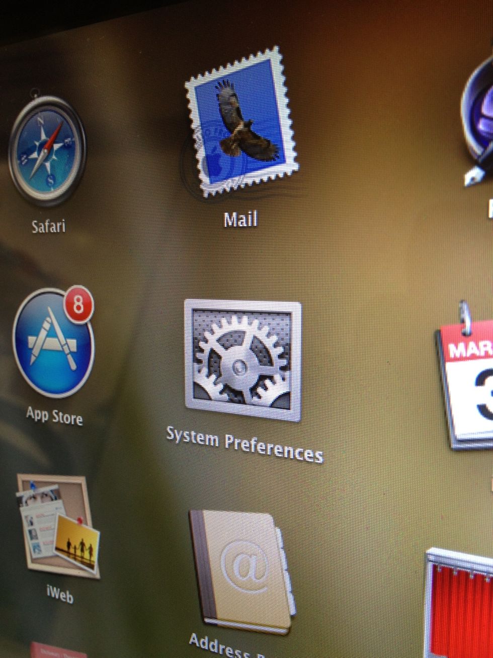 Open System Preferences