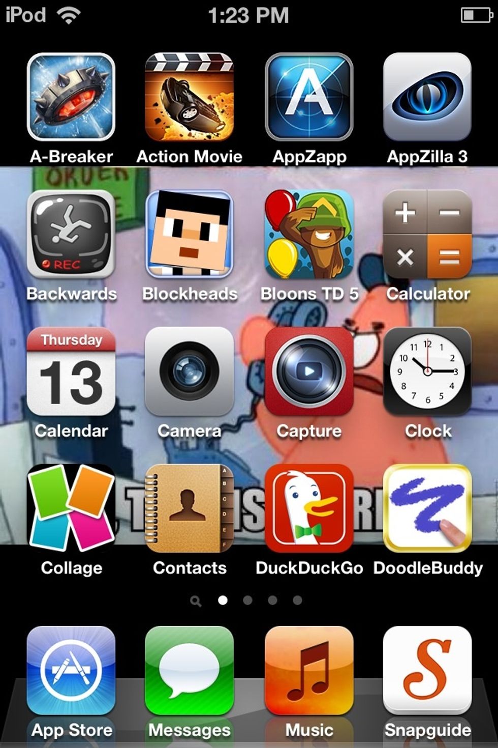 Open the app after you're it's done loading.