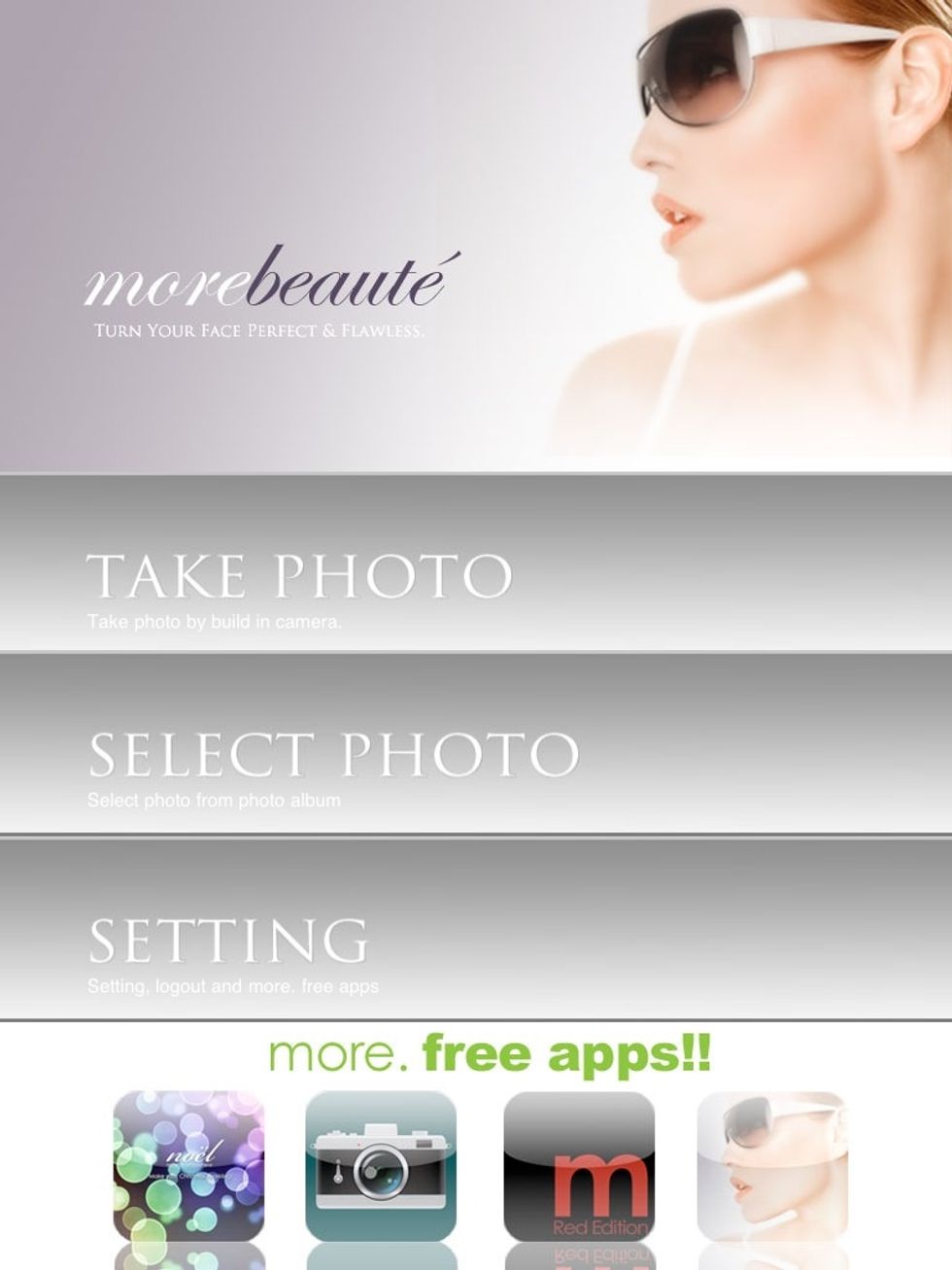open the app and take photo or select photo in my case its select photo