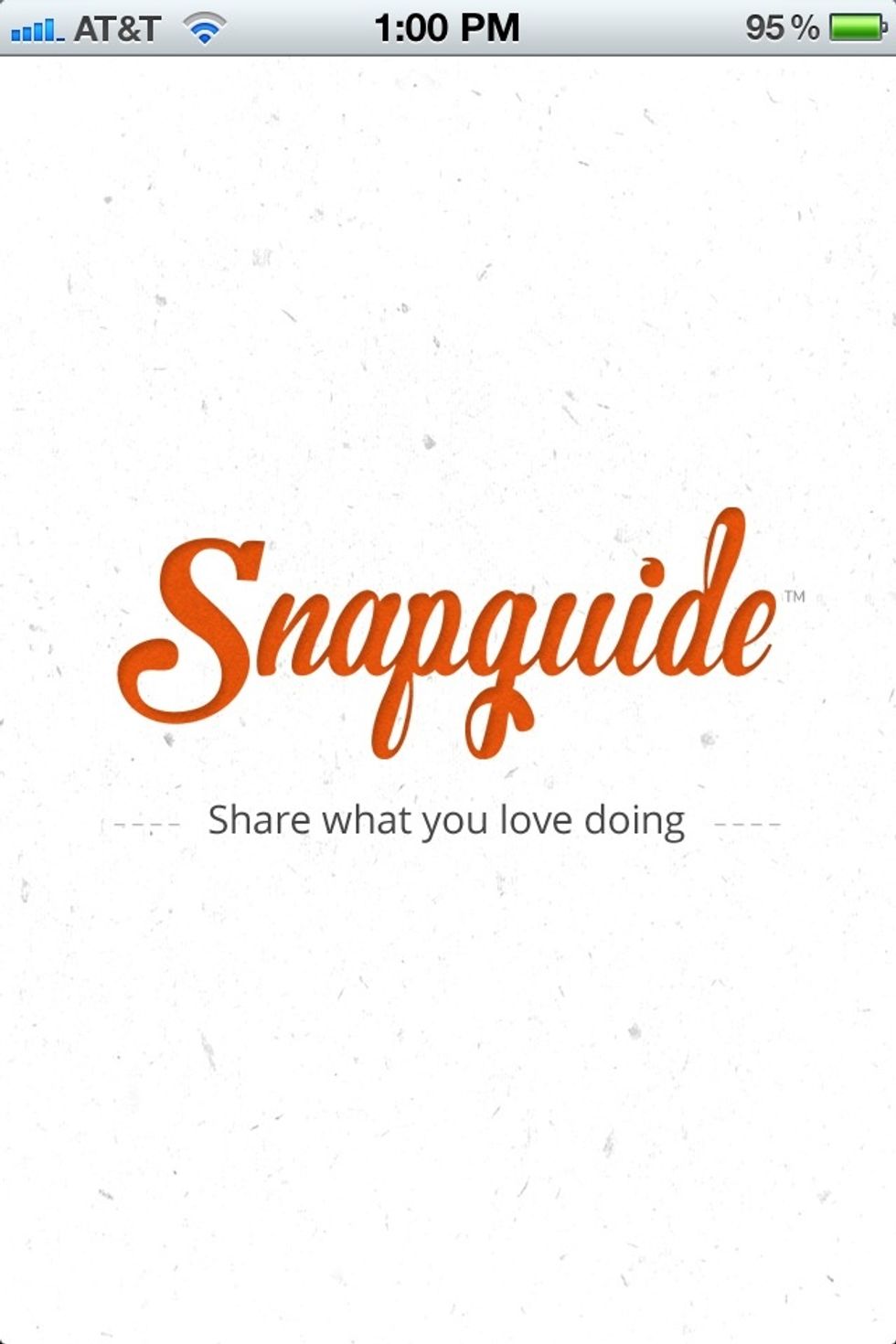 Open the app. Notice the handmade paper texture of the background, & the snappy orange logo as the app loads. It\u2019s elegant, eye-catching. So far, so good. Sign up with email, Twitter or Facebook.