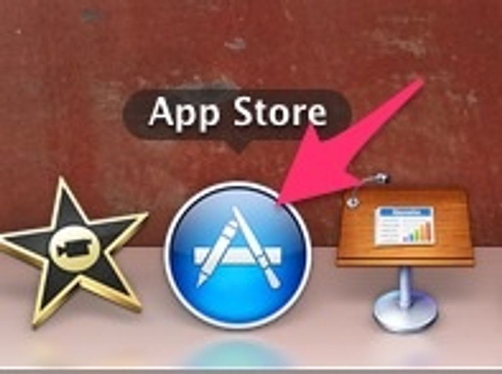 Open the App Store.
