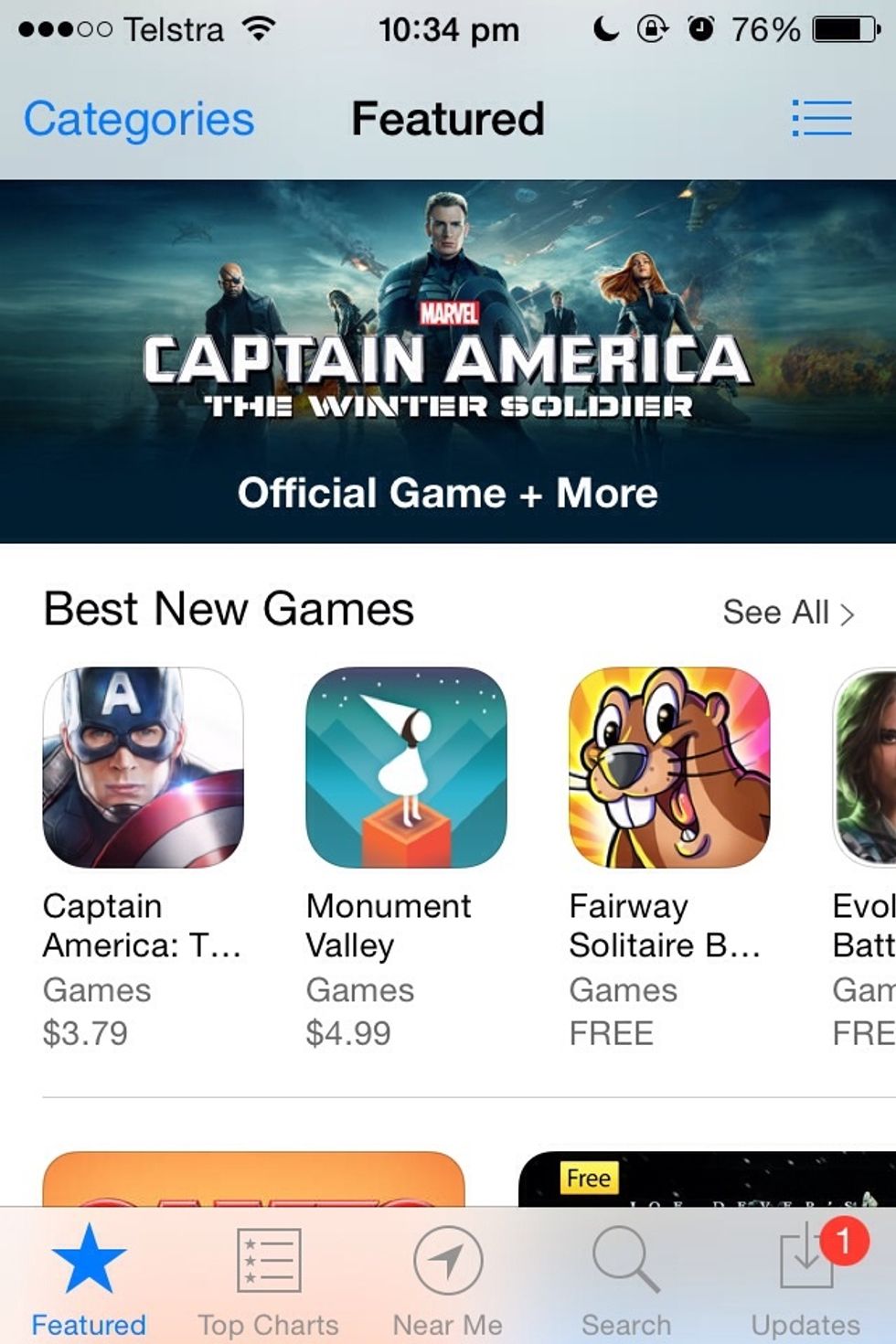 Open the App Store.