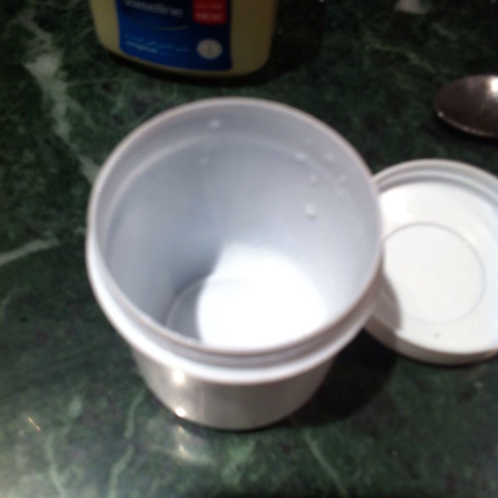 Open the container