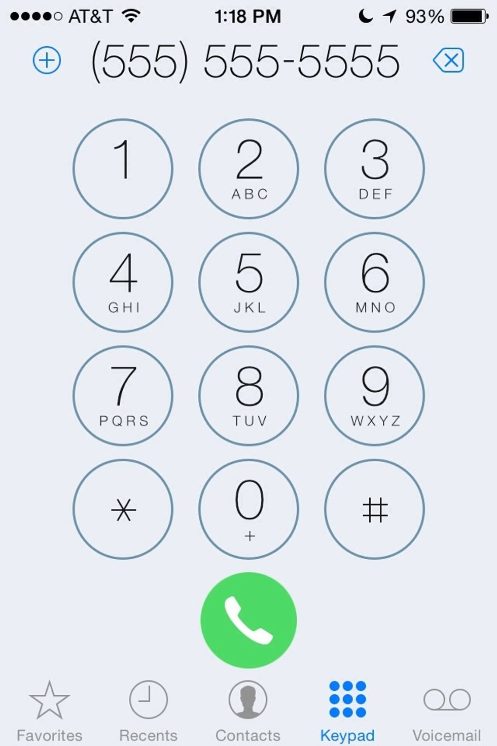 Open the keypad in your phone app and type in the phone number you want to add the extension number to.