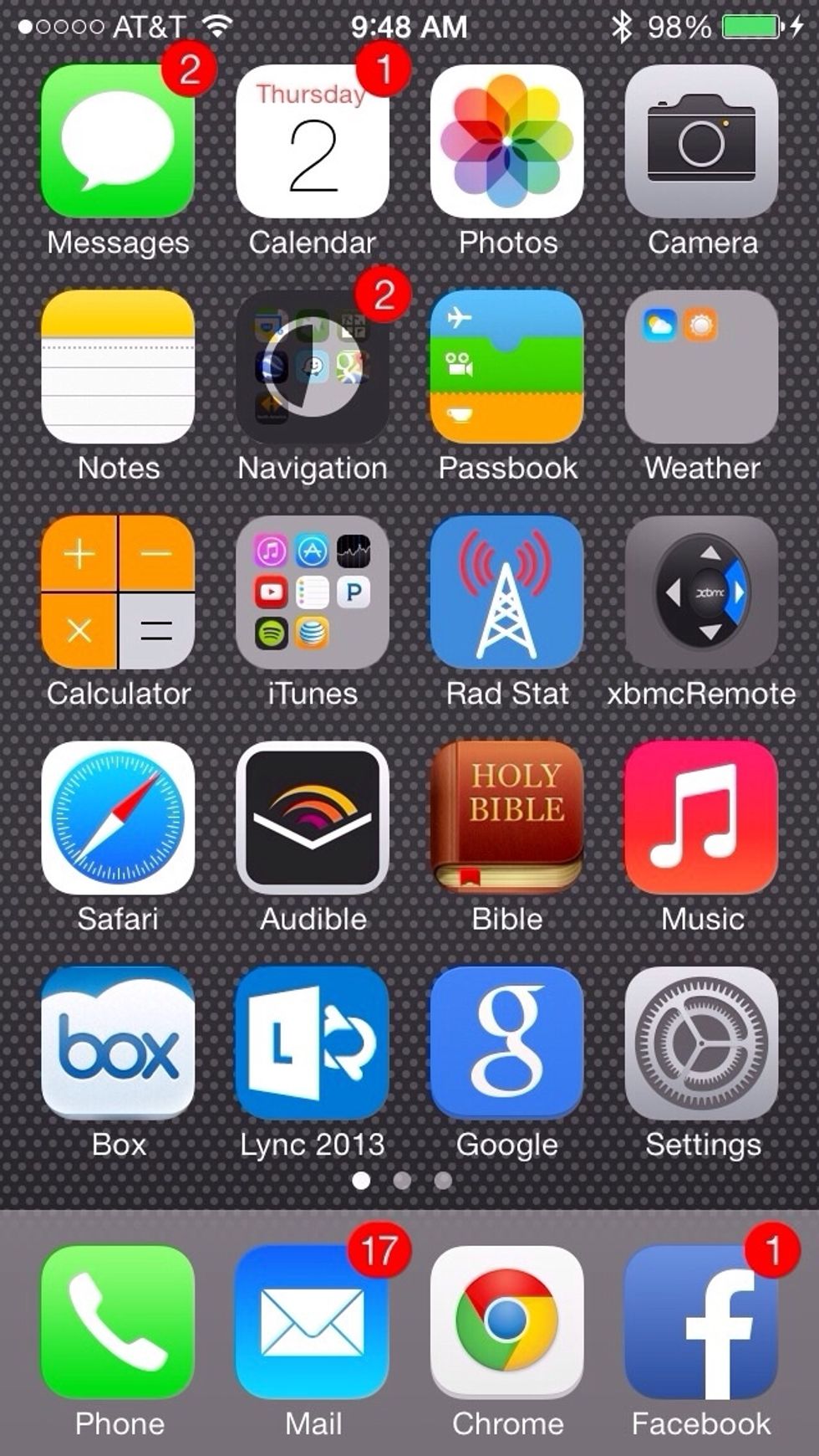 Open the "Settings" App