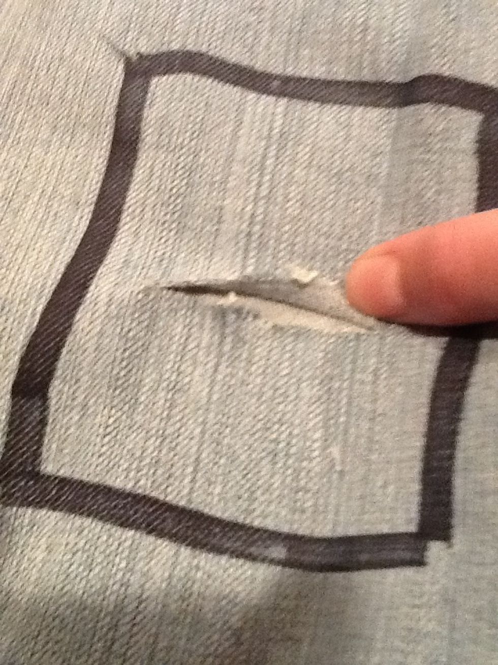 How to make rips in jeans - B+C Guides