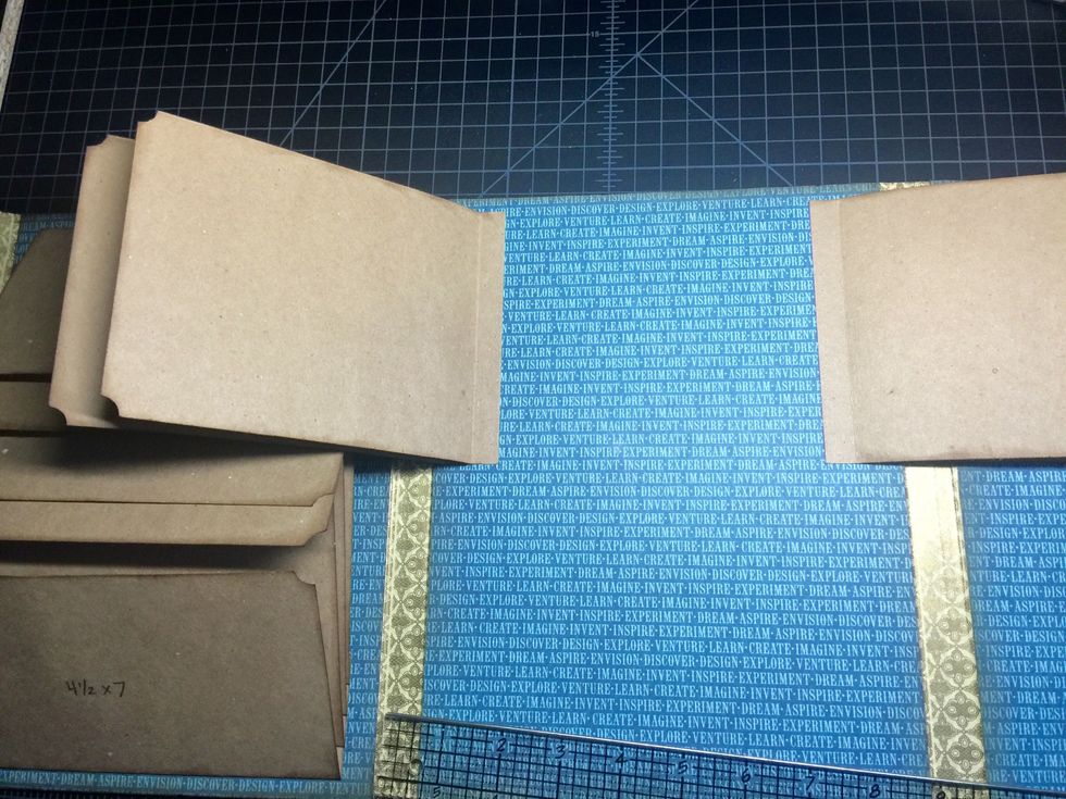 Open up all the flaps...