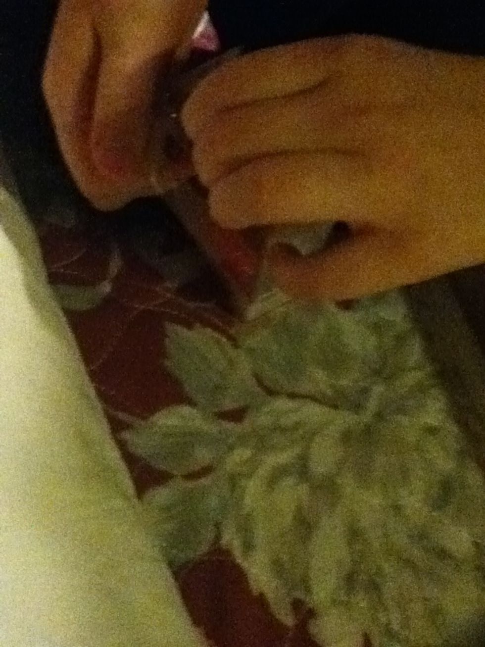 Open up the box holding the power cord:)