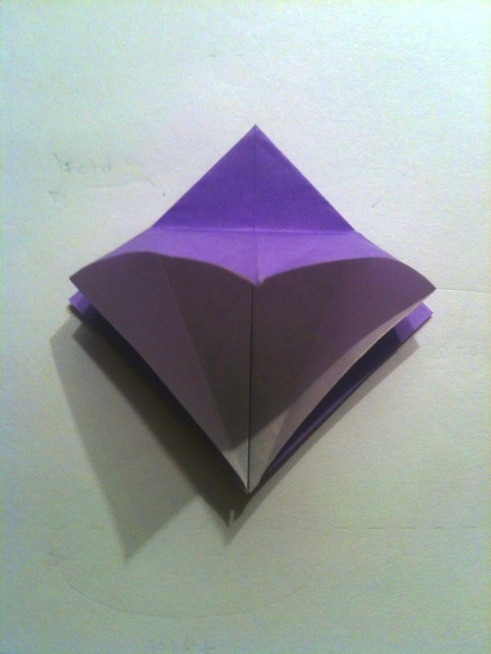 Open up the sheet flap.