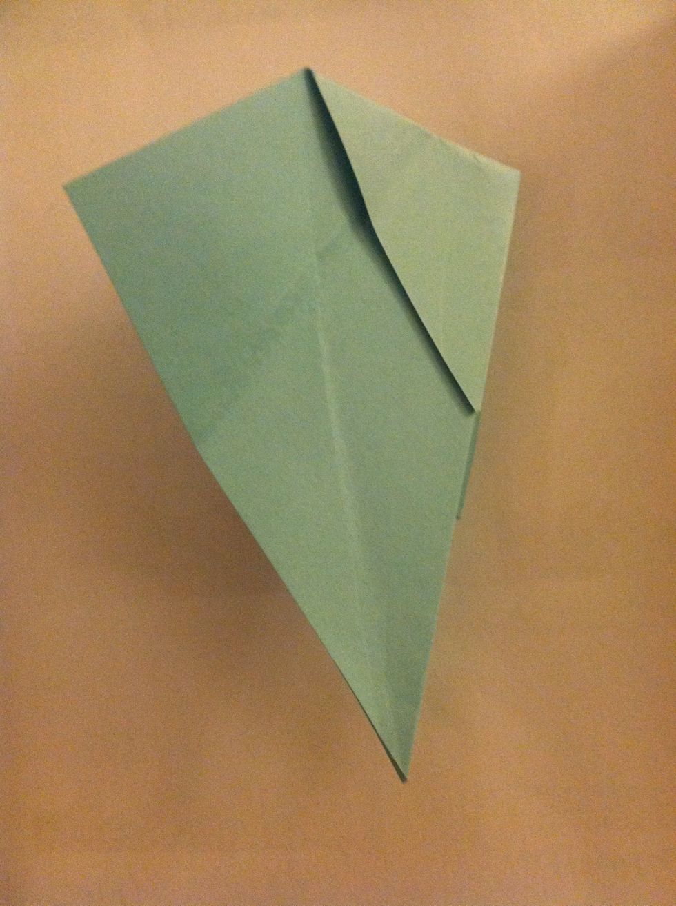 Open up the top flap.