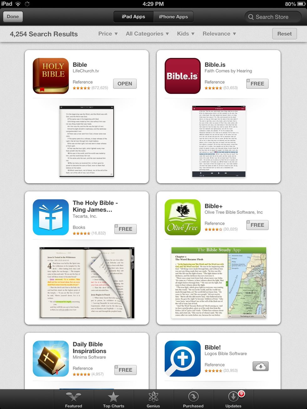 Open up your App Store, or google play store.