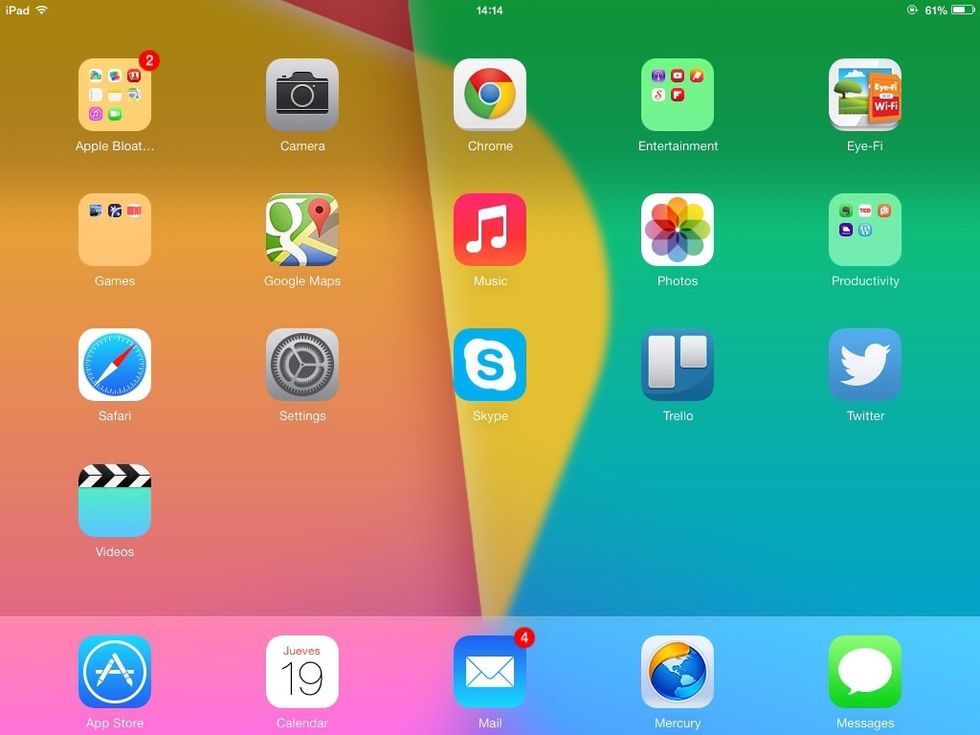 Open up your Music app.