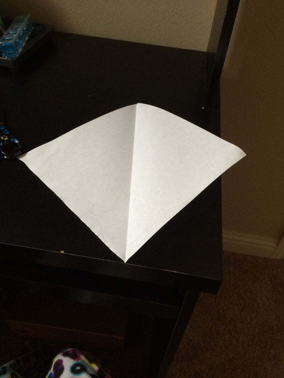 Open up your triangle. It should look like this.