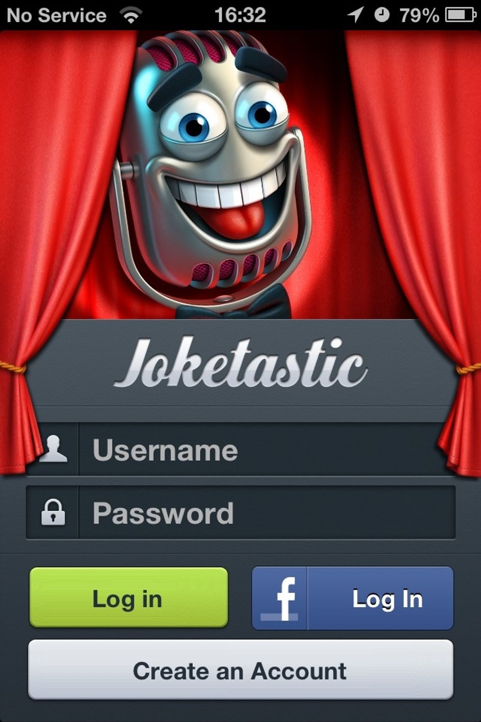 Open when it's ready and create a profile, or log in using Facebook, as I use to do.